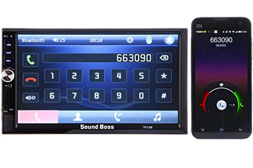 SoundBoss Combo of 2Din Bluetooth Car Video Player